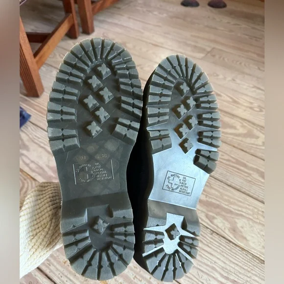 Dr Martens Adrian quad Black Platform Loafers with Tassels size 9 - Picture 3 of 5